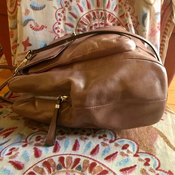 ❌SOLD❌ Coach Madison Metallic Leather North South Satchel 25175 - Picture 6 of 11